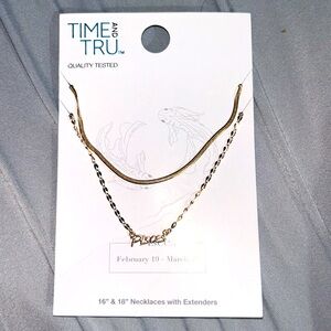 𝙽𝚆𝚃 Pisces Necklace
